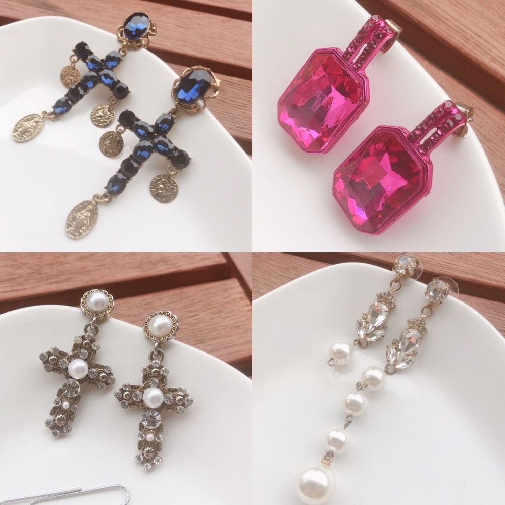 Earring Accessories
Drop earring charm dangle ear